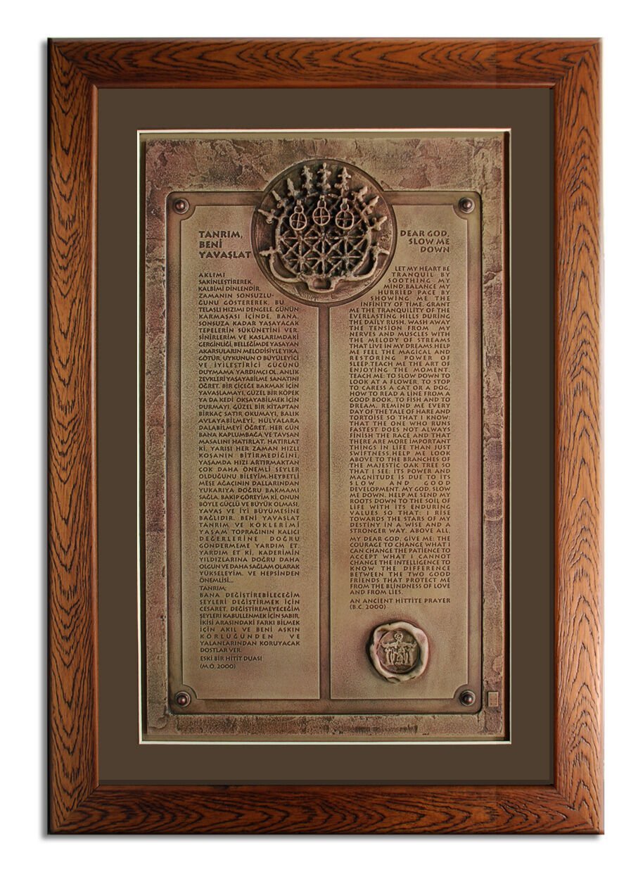 Hitit Duası Tablo