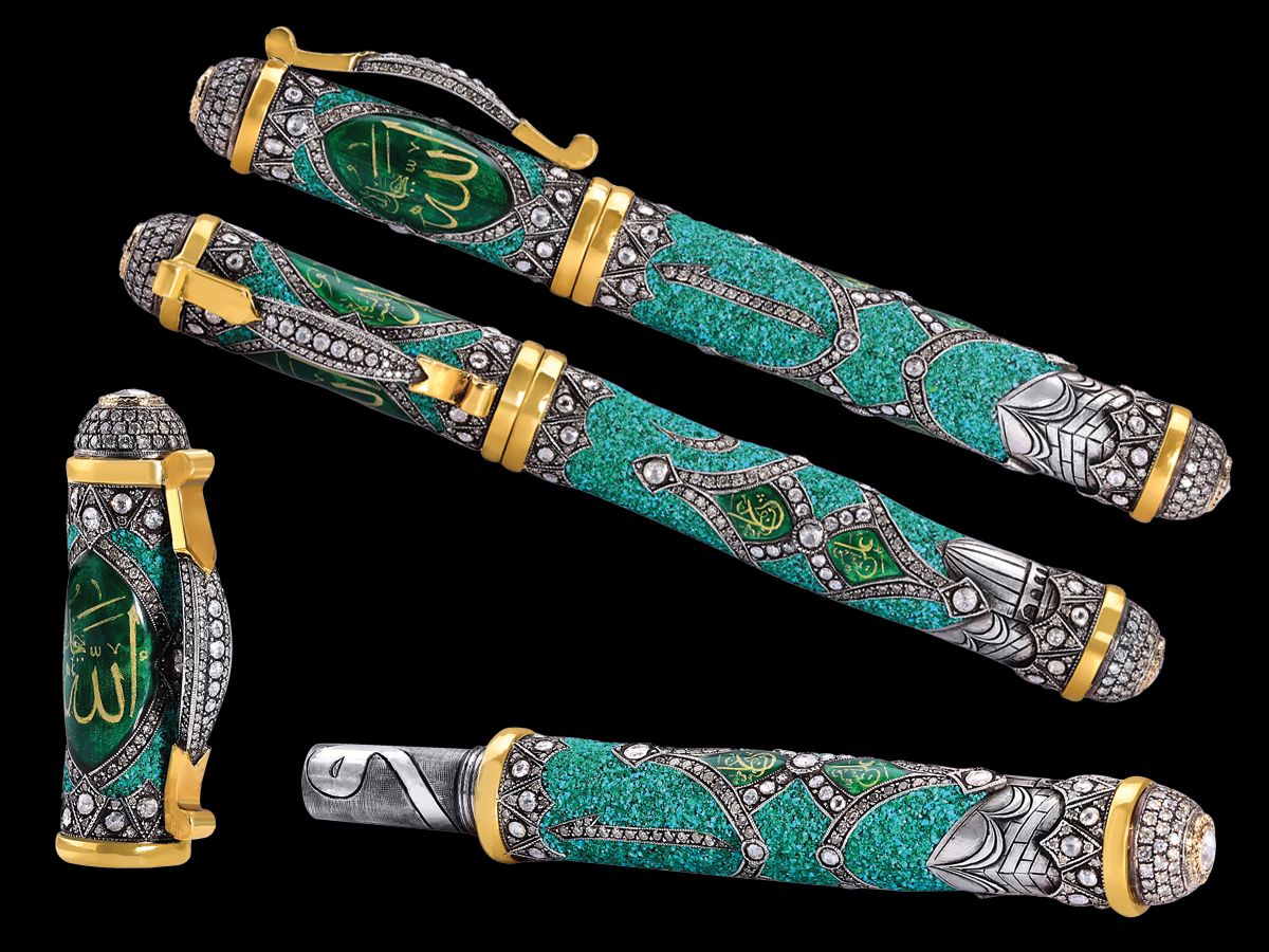 Değerli Metal ve Taş - Kalem işi gravür çalışması