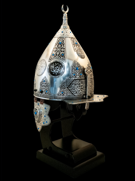 Fetih Sureli Miğfer (Gümüş Kaplama)