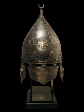 Fetih Sureli Miğfer (Bronz Kaplama)