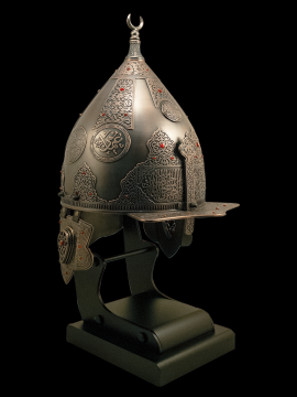 Fetih Sureli Miğfer (Bronz Kaplama)
