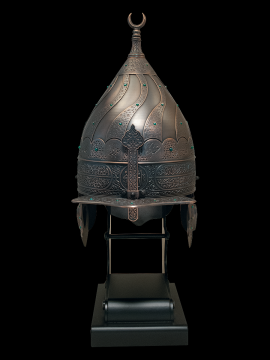Ayetli Miğfer (Bronz Kaplama/Ayetel Kürsi)