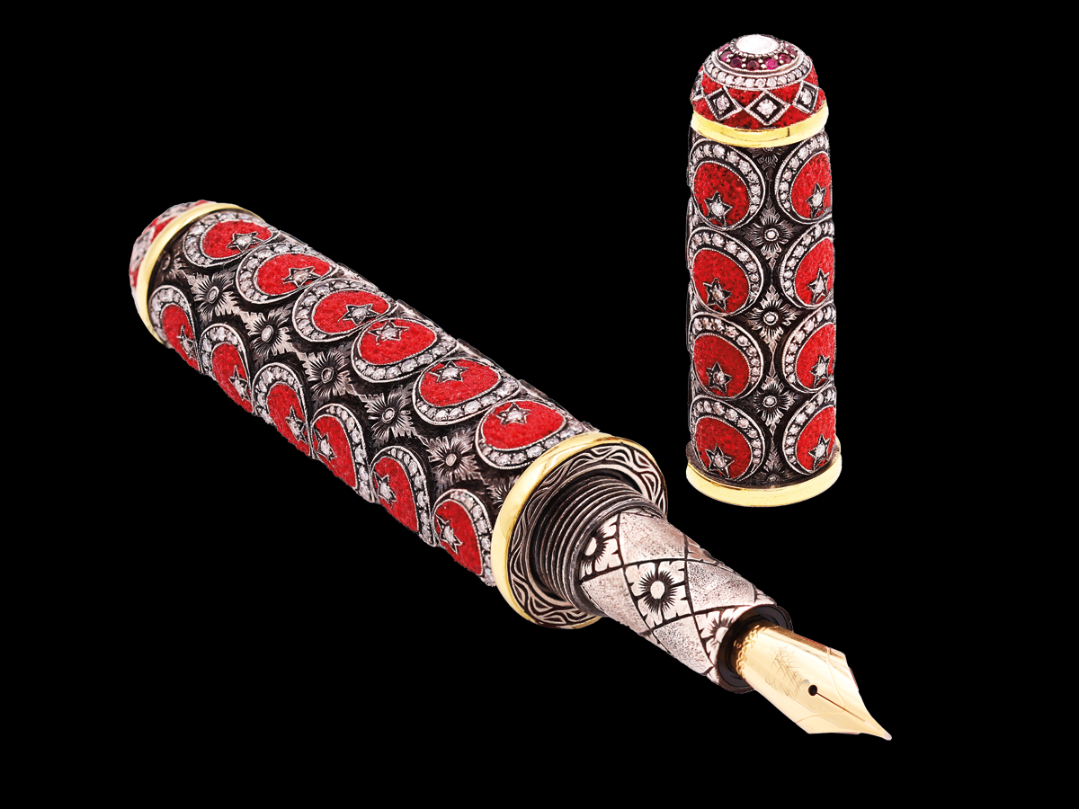 Değerli Metal ve Taş - Kalem işi gravür çalışması