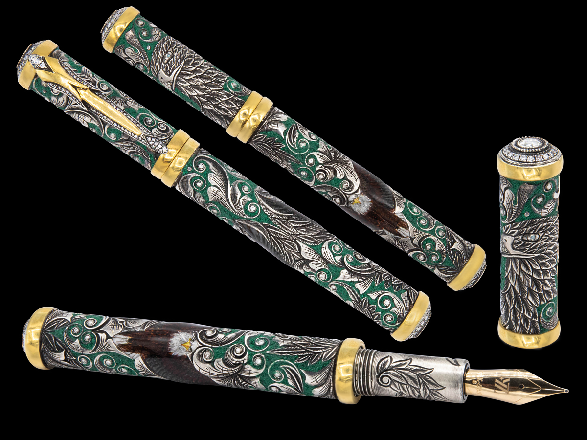 Değerli Metal ve Taş - Kalem işi gravür çalışması