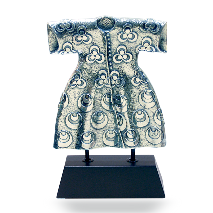 Kaftan Cintemani Pattern (Silver Plated)