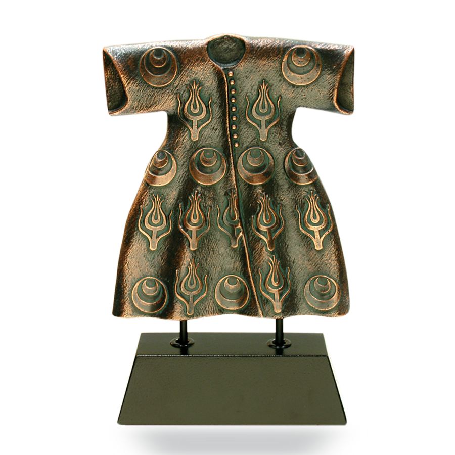 Kaftan Lale Desen (Bronz Kaplama)