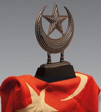 Alem Ayyıldız (Bronz Kaplama)