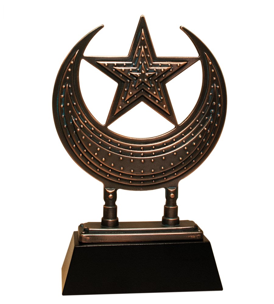 Alem Ayyıldız (Bronz Kaplama)