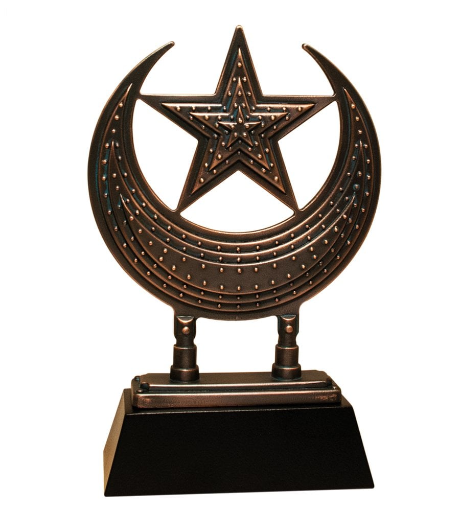 Alem Ayyıldız (Bronz Kaplama)