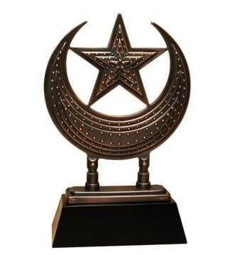 Alem Ayyıldız (Bronz Kaplama)