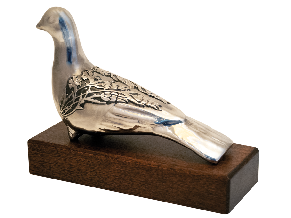 Barış ve Talih Kuşu (Gümüş Kaplama)