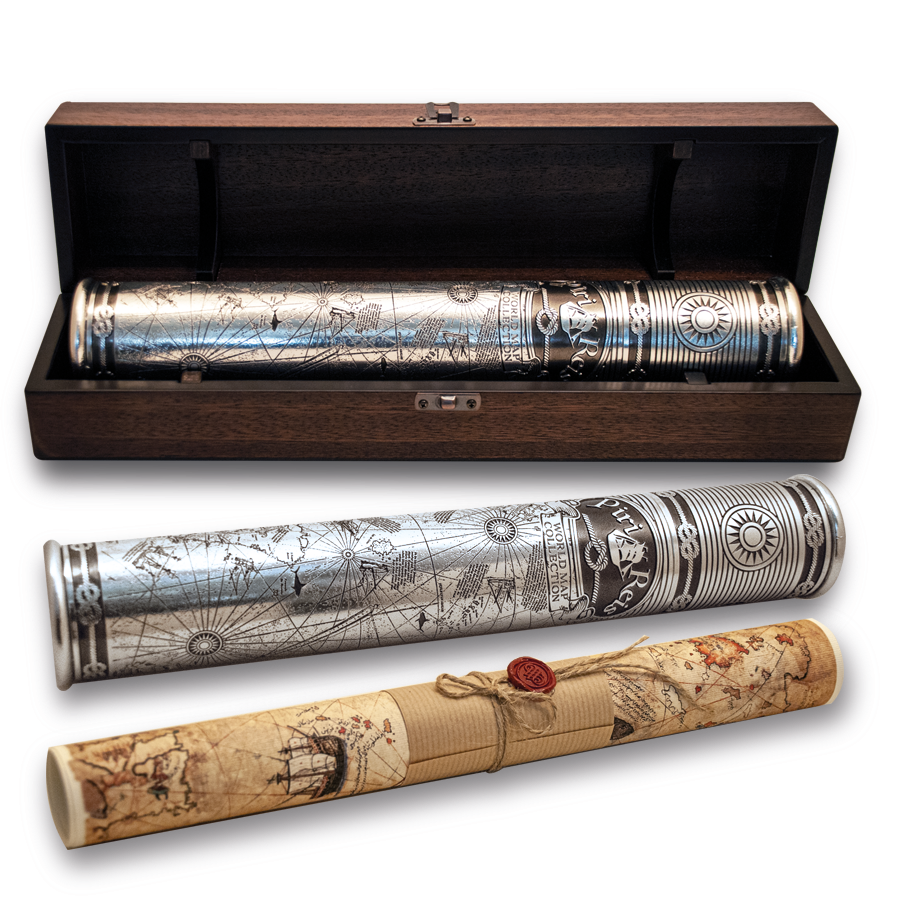 Ferman Kutusu Piri Reis-Özel Versiyon Gümüş Kaplama