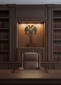 Çift Başlı Kartal (Selçuklu Dönemi / Alem - Büyük Boy)