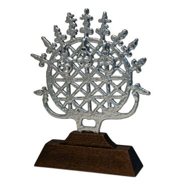 Hitit Güneşi (Büyük Boy Obje - Gümüş Kaplama)