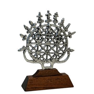 Hitit Güneşi (Orta Boy Obje - Gümüş Kaplama)