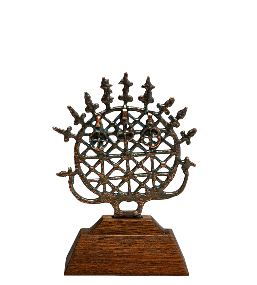 Hitit Güneşi (Mini Boy Obje-Bronz K.)