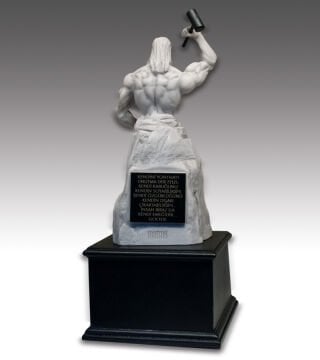 Kendini Yontan Adam (Antik Taş Efekt) The Self-Sculpting Man