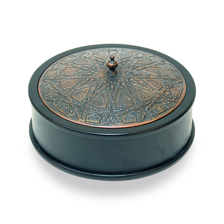 Selçuklu Desen (Silindir Kutu-Bronz Kaplama)