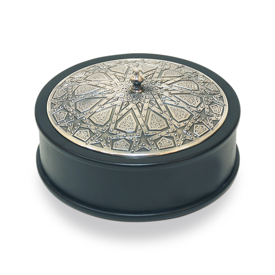 Selçuklu Desen (Silindir Kutu-Gümüş Kaplama)