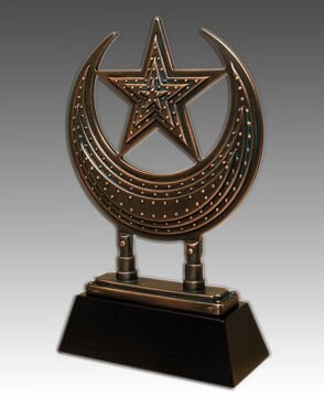 Ayyıldız (Kaideli Alem-Bronz)