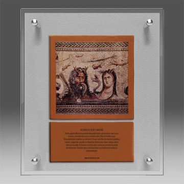 Oceanos ve Tethys Mozaiği (Neoklasik - Terrakotta)