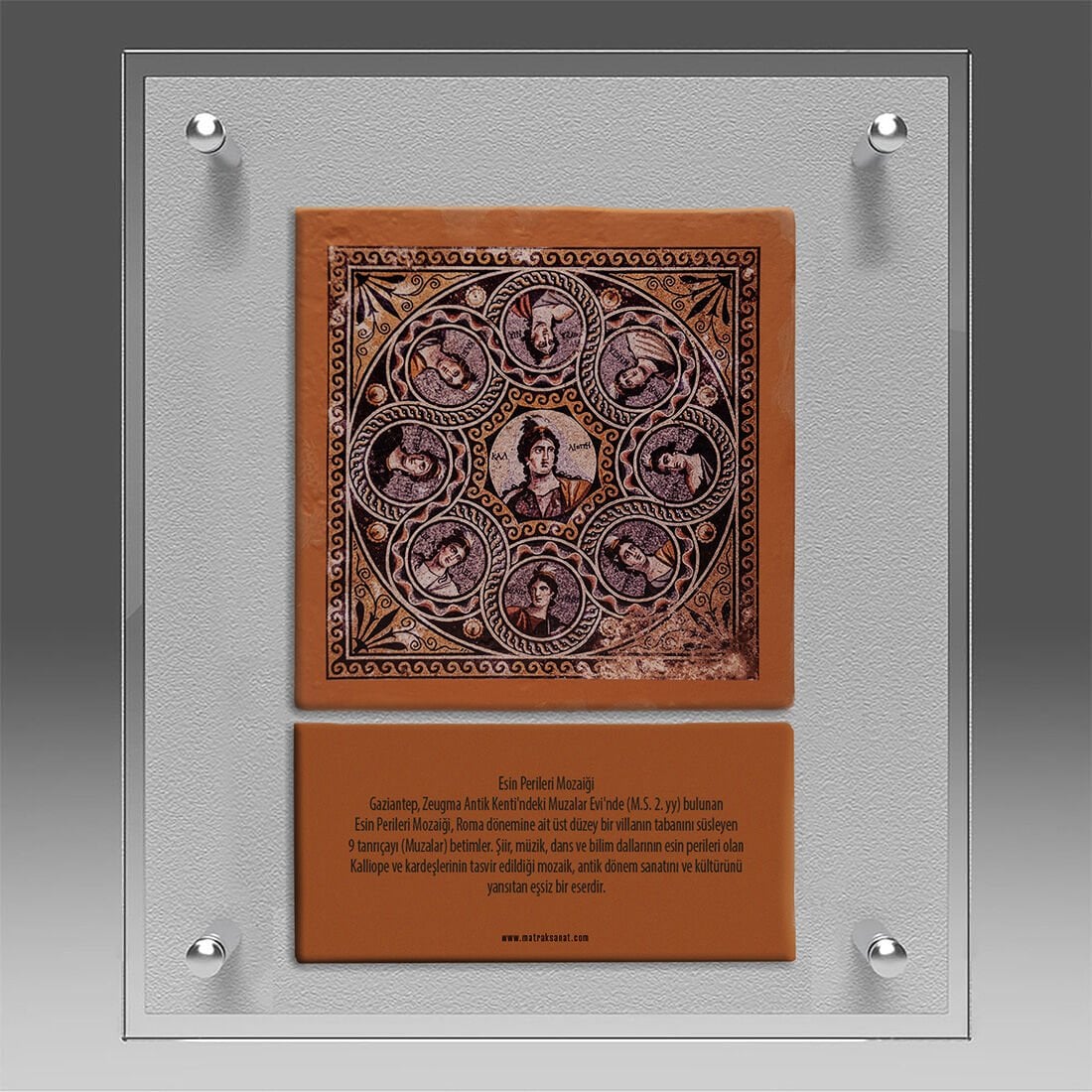 Müzler - Esin Perileri (Neoklasik - Terrakotta)