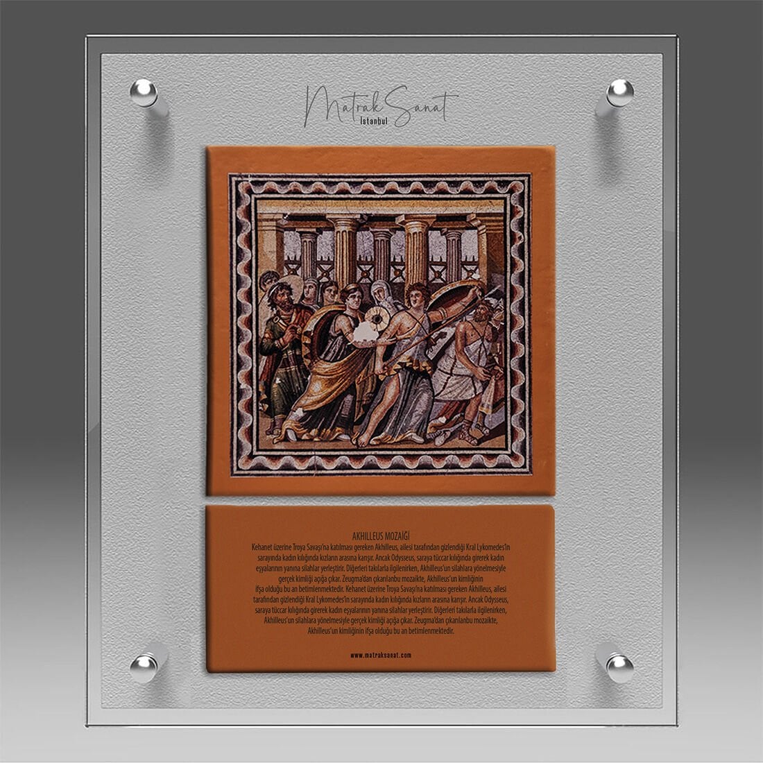 Akhilleus (Neoklasik - Terrakotta)