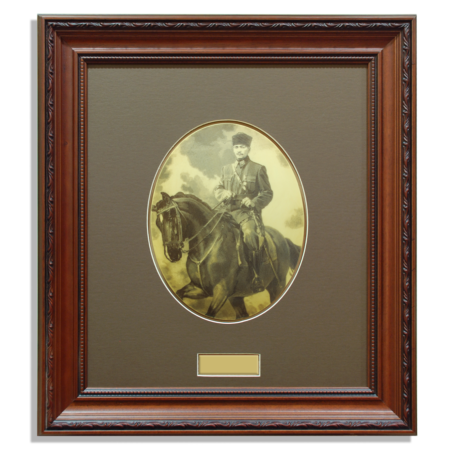 Atatürk (with his horse Sakarya)