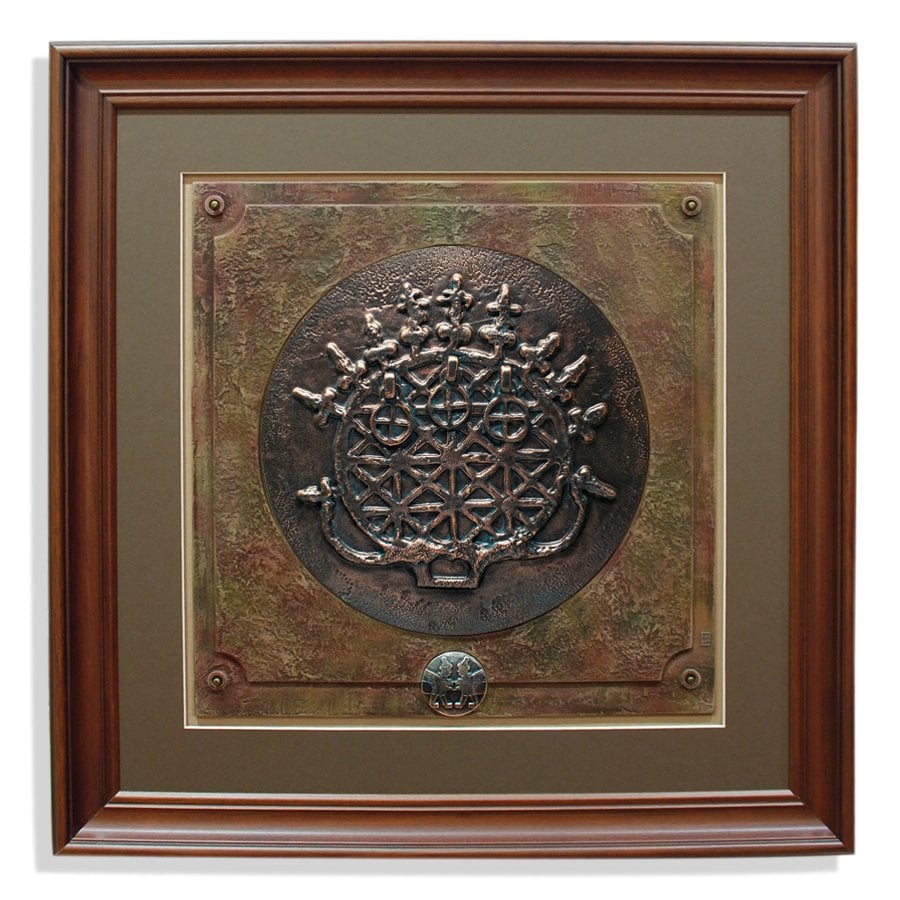 Hitit Güneşi (Tablo-Bronz Kaplama)