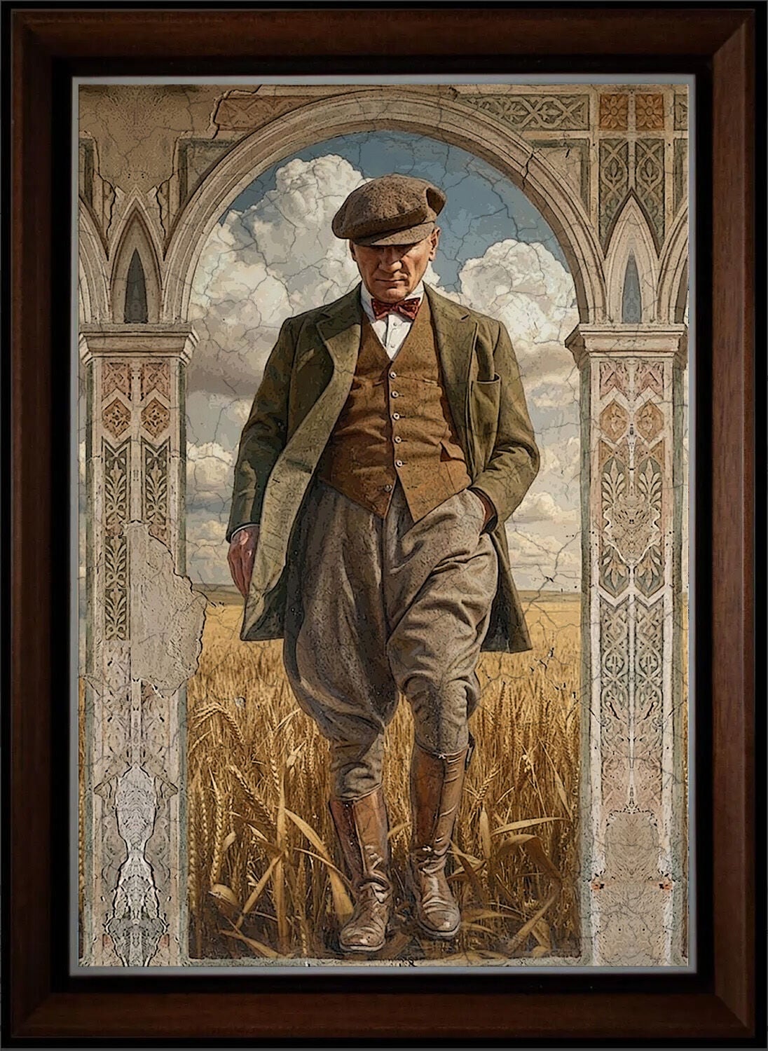 Ata (Atatürk Orman Çiftliği - Fresk Tablo)