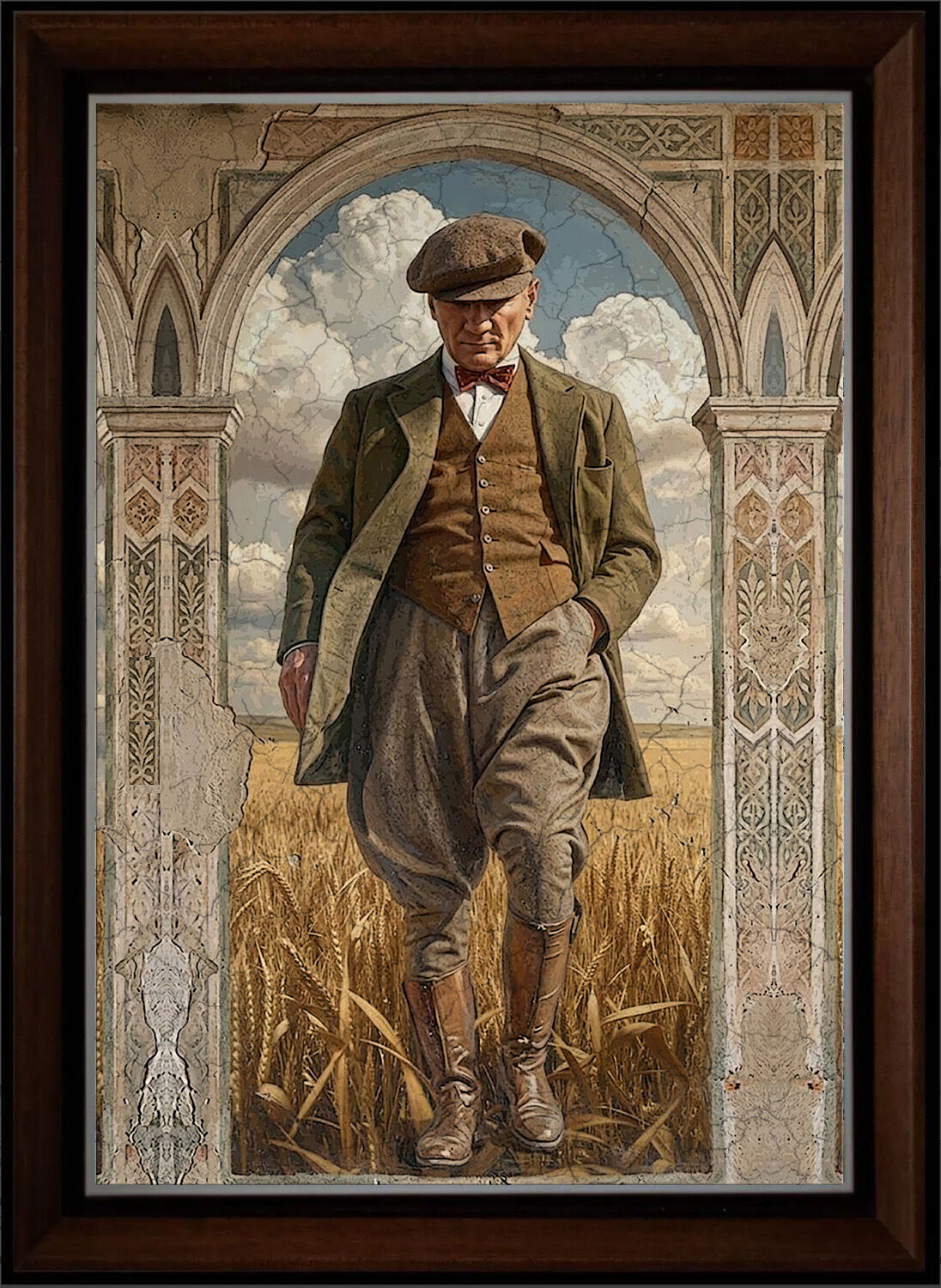 Ata (Atatürk Orman Çiftliği - Fresk Tablo)