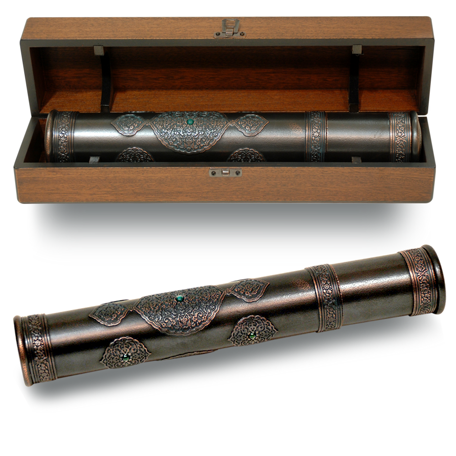 Ferman Kutusu Büyük Şemse Bronz Kaplama