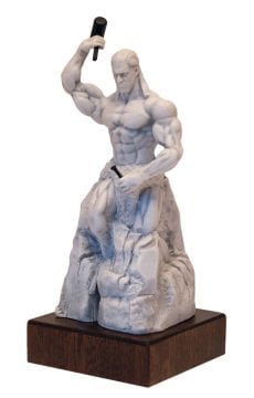 Kendini Yontan Adam (Antik Taş Efekt)