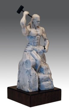 Kendini Yontan Adam (Antik Taş Efekt) The Self-Sculpting Man