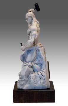 Kendini Yontan Adam (Antik Taş Efekt) The Self-Sculpting Man