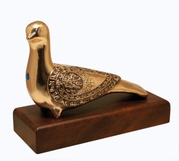 Hüma Kuşu - Altın Kaplama