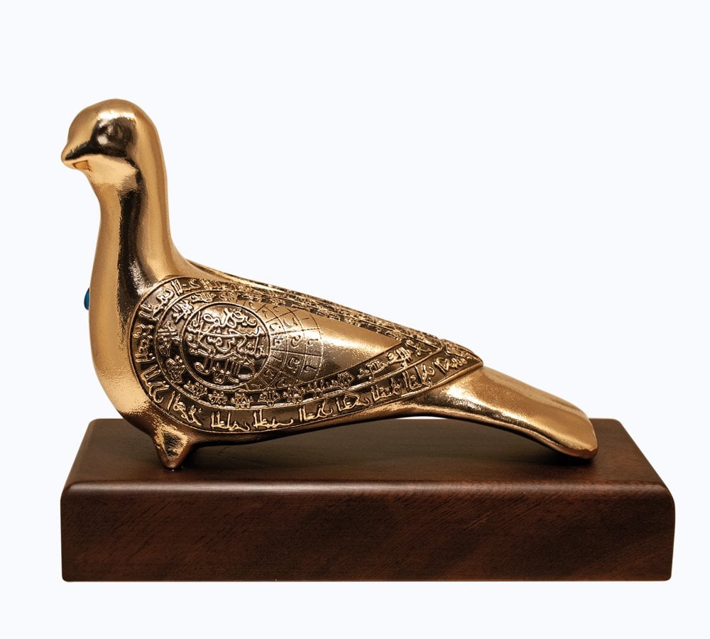 Hüma Kuşu - Altın Kaplama