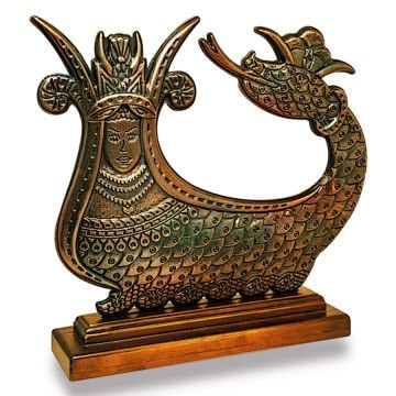 Şahmeran (Bronz Kaplama)