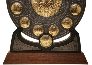 Minyatürlerle Burçlar (Rozet Panel - Altın ve Bronz Kaplama)