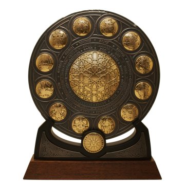 Minyatürlerle Burçlar (Rozet Panel - Altın ve Bronz Kaplama)