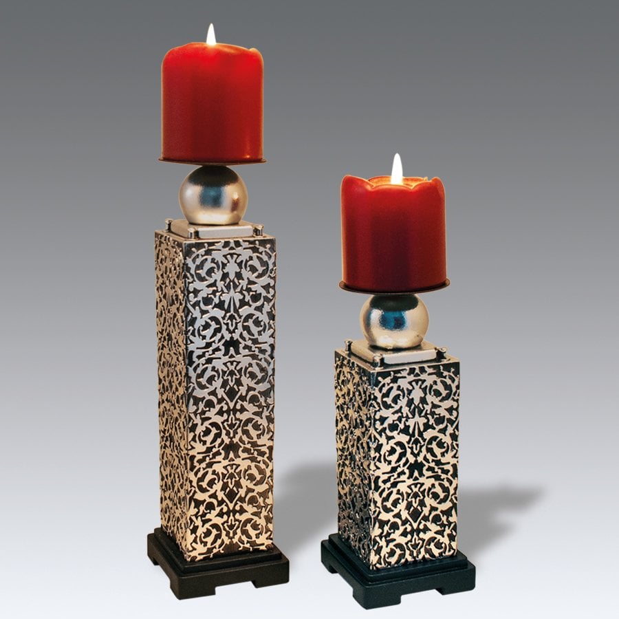 Osmanlı Şamdan (Gümüş Kaplama)