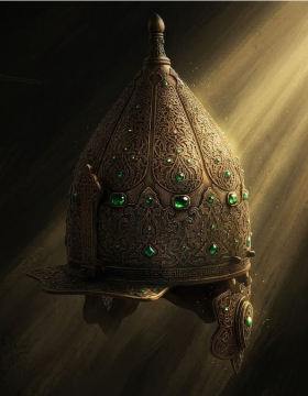 Murassa Miğfer (Bronz Kaplama)