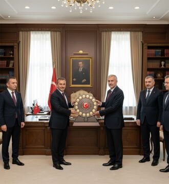 16 Türk Devleti (Rozet Panel)