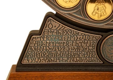 16 Türk Devleti (Rozet Panel)