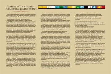 16 Türk Devleti - Cumhurbaşkanlığı Forsu