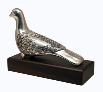 Hüma Kuşu - Gümüş Kaplama