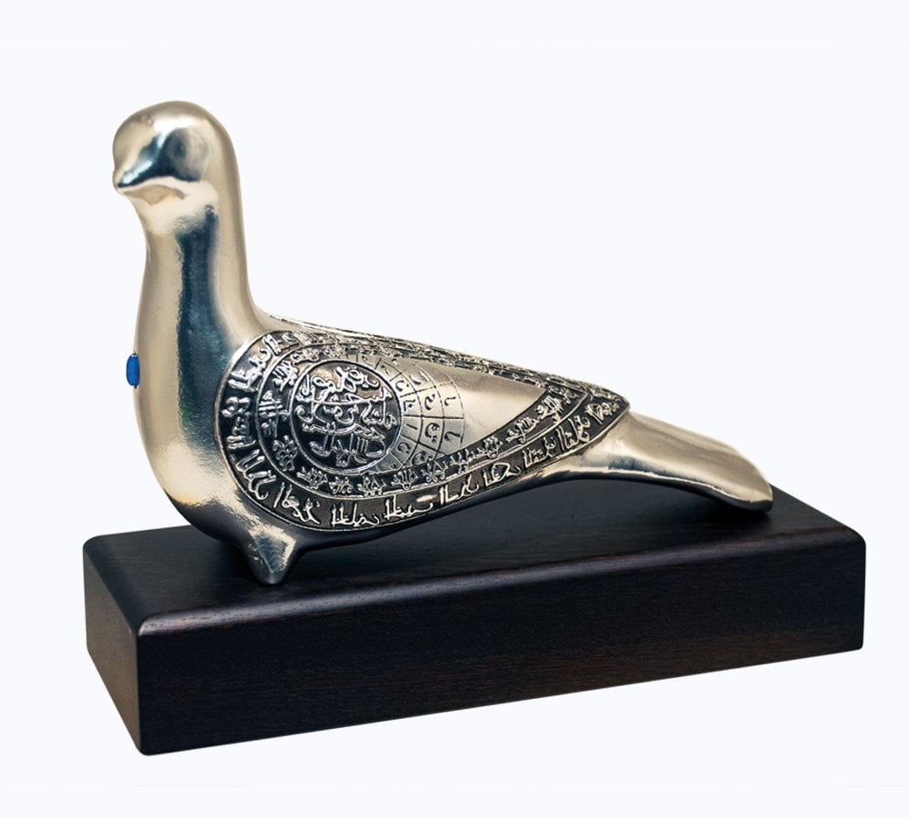 Hüma Kuşu - Gümüş Kaplama