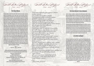 Fatih Sultan Mehmed (Bronz Kaplama)