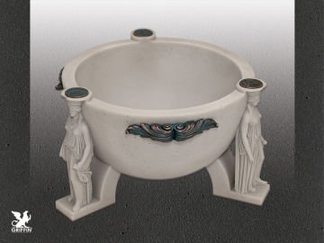 Caryadid (Üç Sütunlu Taş Sunak-Bronz)