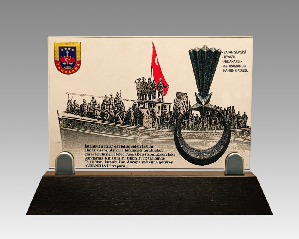 İstanbul İl Jandarma - Camlı Obje